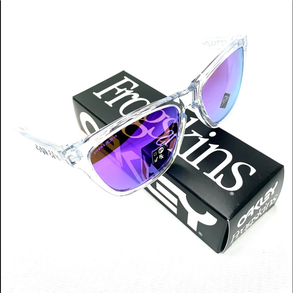 Oakley Prizm Frogskins Polished Clear Frame
